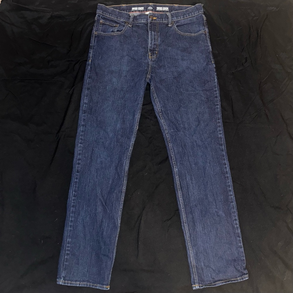 St. John's Bay Relaxed Fit Men's Jeans in Deep Blue